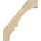 Ekena Millwork 4"W x 20"D x 24"H Balboa Rough Sawn Knee Brace, Douglas Fir BRC04X20X24BOA00RDF - alternate 3
